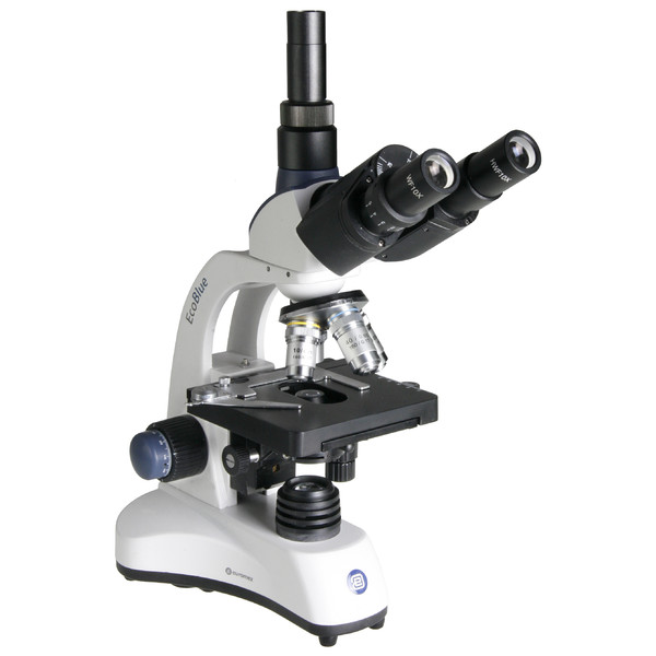 Microscope Euromex EC.1653, trino, LED, 40x, 100x, 400x, 600x