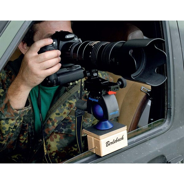 Berlebach - Support de fenêtre voiture 80 x 100 mm avec vis 3/8"