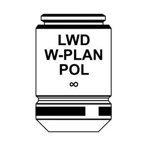 Objectif Optika IOS LWD W-PLAN POL objective 10x/0.25, M-1137