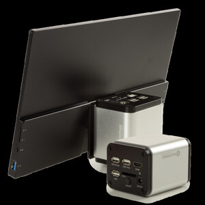Caméra Euromex VC.3043 HDS, UHD, 8,3 MP, 1/1,8 Zoll, 4K-Farbsensor, 13-Zoll-Touchscreen, 30fps HDMI, 20fps USB