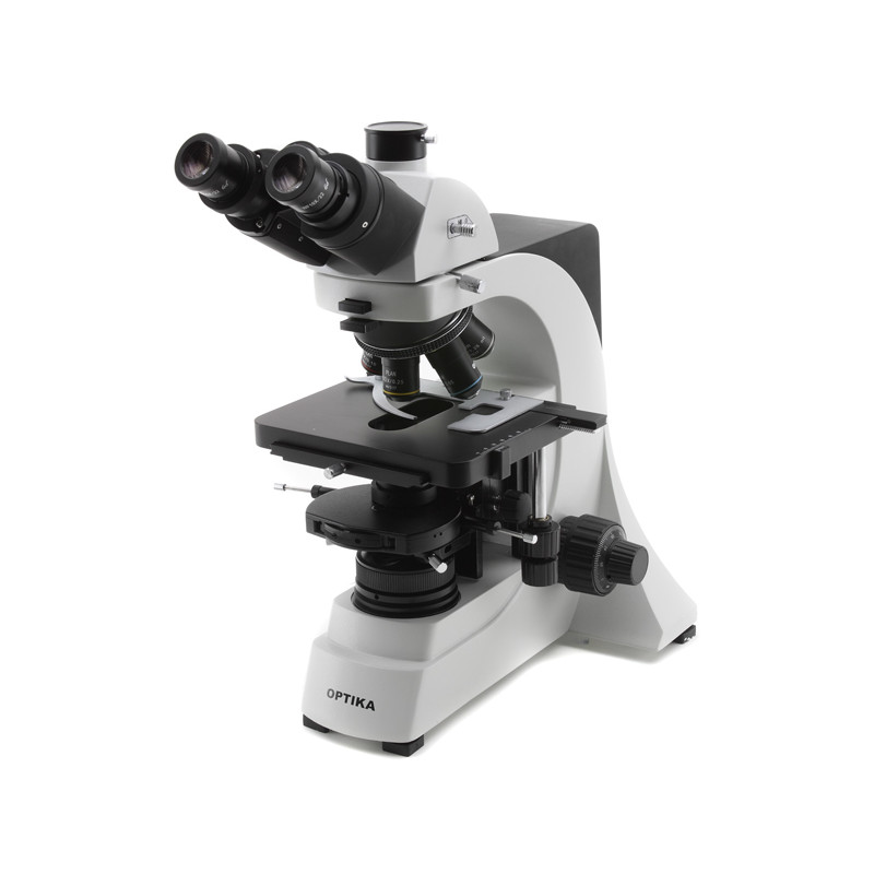 Microscope Optika B-500Tiph, trinoculaire, contraste de phase, IOS Plan