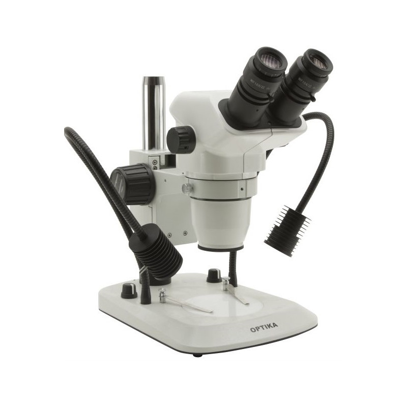 Optika Stéréomicroscope binoculaire SZN-5 , zoom, 7x-45x, illuminateur LED