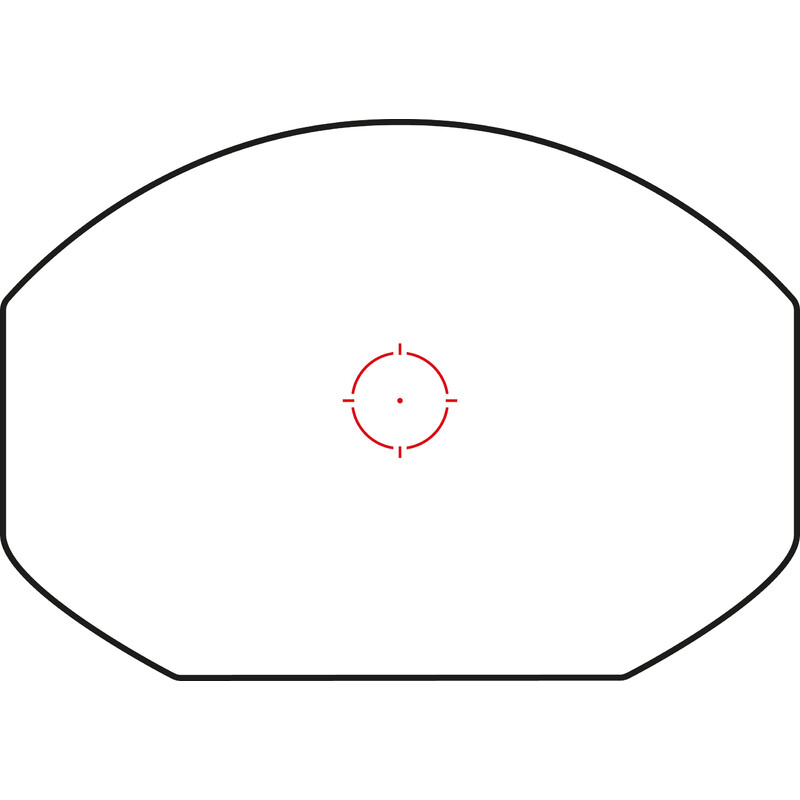 HAWKE 1x Circle Dot Wide View