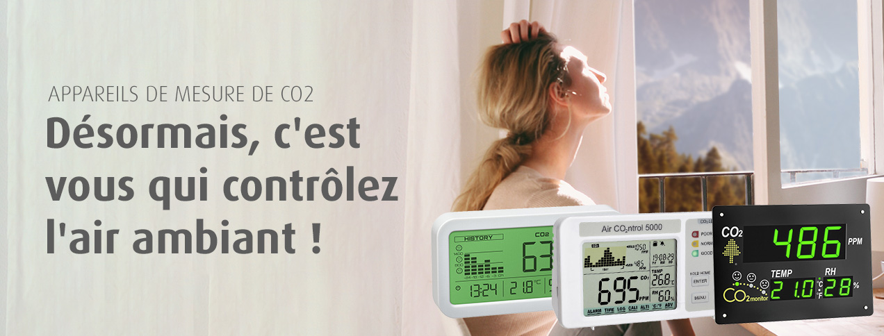 Appareils de mesure de CO2