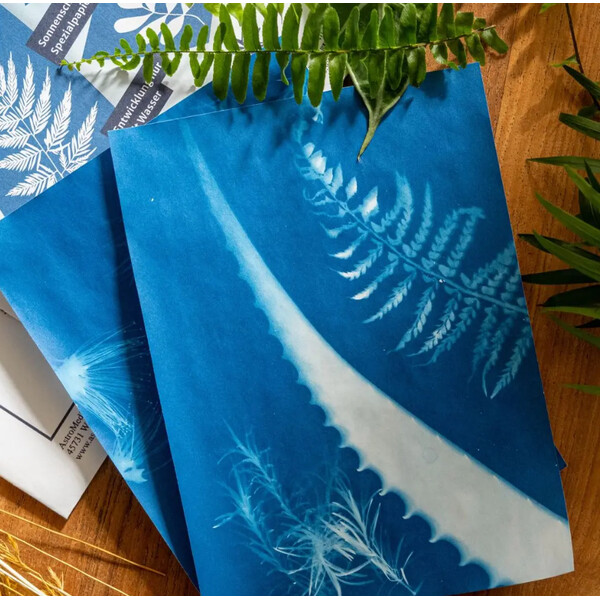 AstroMedia Kit : papier photo solaire DIN A4, lot de 10 feuilles