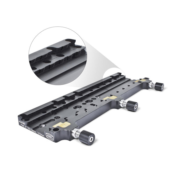 Baader Pan Platine 3'' Aluminium chromé, 370mm