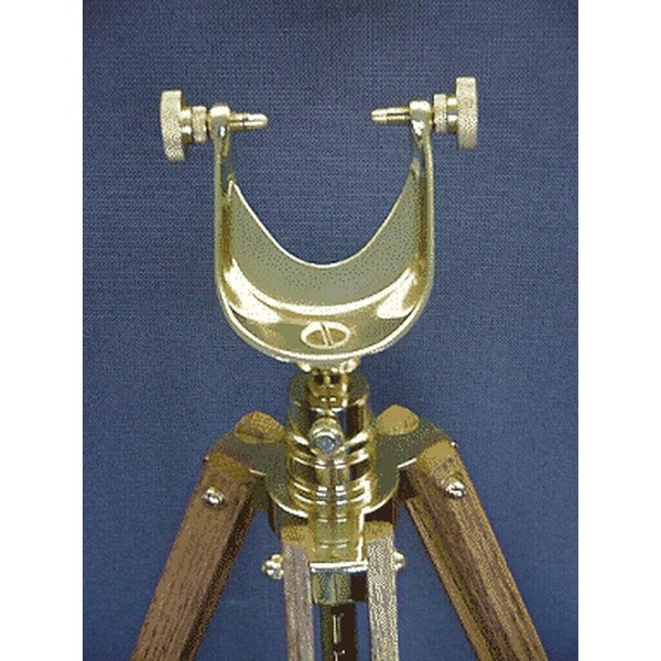 Télescope laiton The Glass Eye Cape Cod Brass Trépied en Chêne