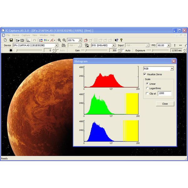 The Imaging Source DBK 31AU03.AS couleur caméra, USB