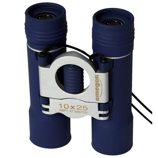 Jumelles Omegon Pocketstar 10x25, bleu
