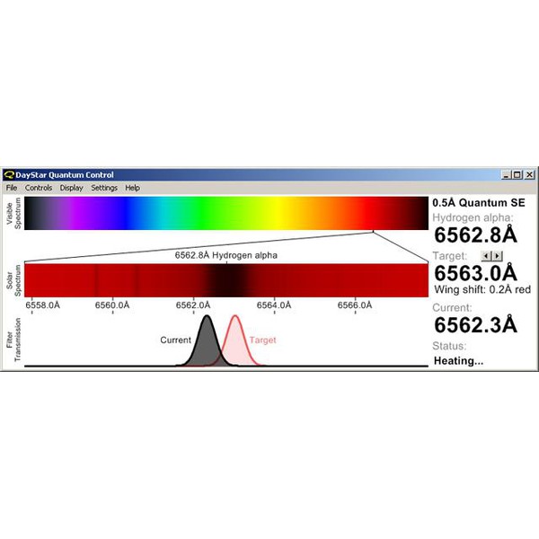 DayStar 0.4Å - Filtre H-alpha Quantum PE