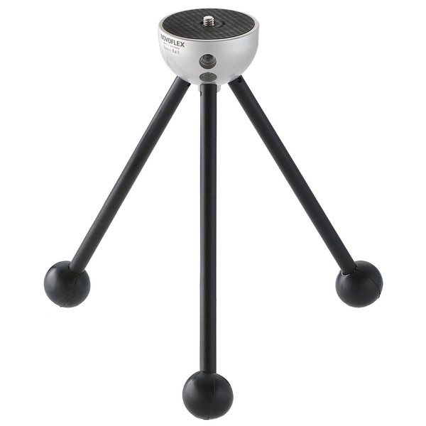 Trépied de table Novoflex BasicBall, argenté