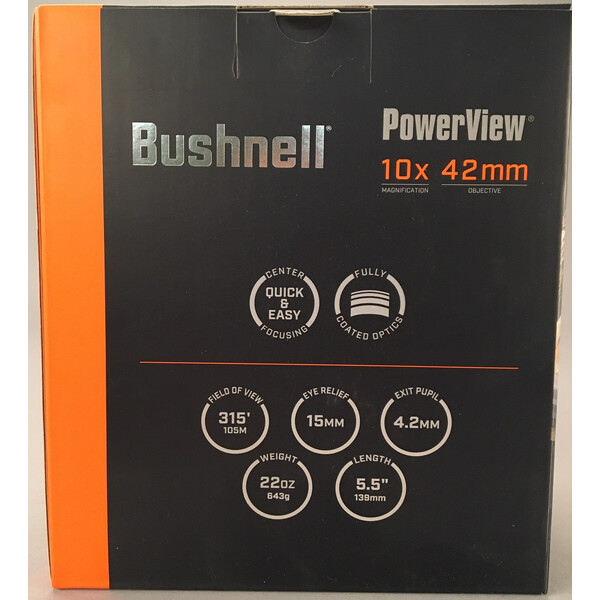 Jumelles Bushnell Powerview 10x42, Realtree Camo