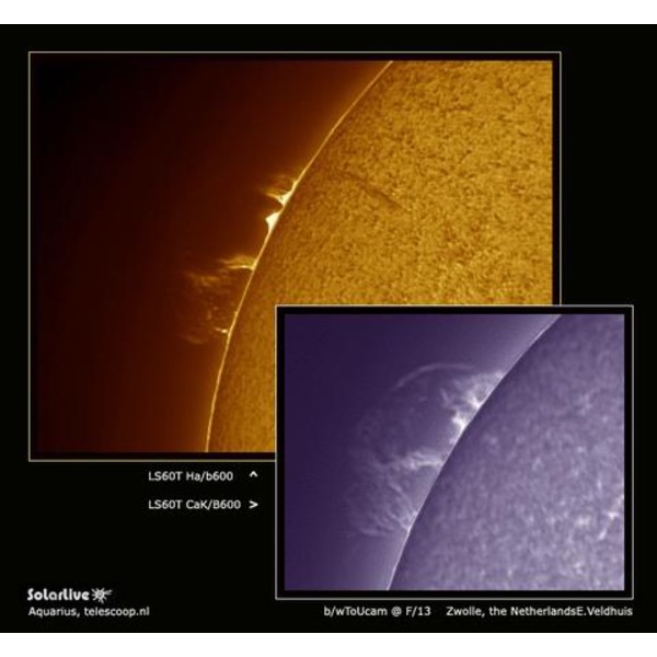 Télescope solaire Lunt Solar Systems Lunt ST 60/500 LS60T Ha DS50 B1200 FT PT OTA