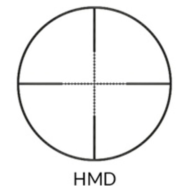 Lunette de tir Nikko Stirling Target Master 4-16x44, Half Mil Dot illuminated