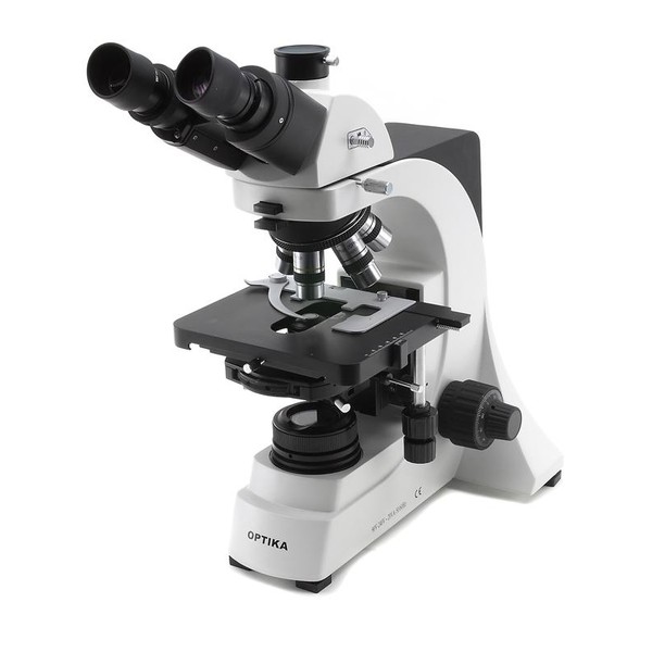 Optika microscope, B-500Tph, trinoculaire, objectif plan pour contraste de phase 100 - 1000x