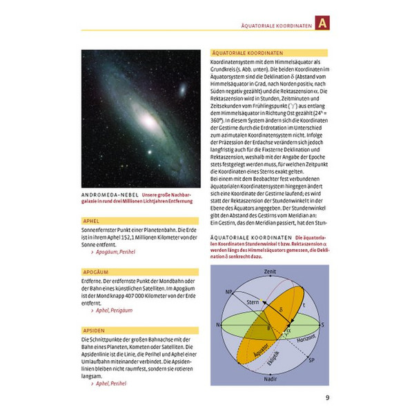 Livre Kosmos Verlag Dictionnaire de l'astronomie