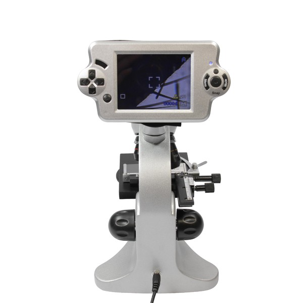Microscope Omegon DigitalView LCD, achromat, 400x, 2MP camera, 3,5"LCD
