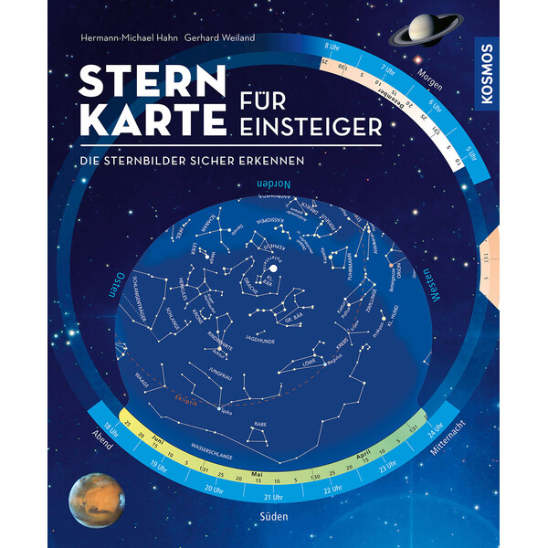 Kosmos Verlag Carte d'étoile pour des canalisations verticales des