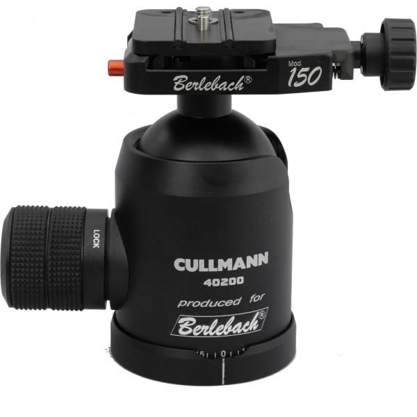 Rotule pour trépieds Berlebach Magnesit 40200 - avec raccord rapide 150