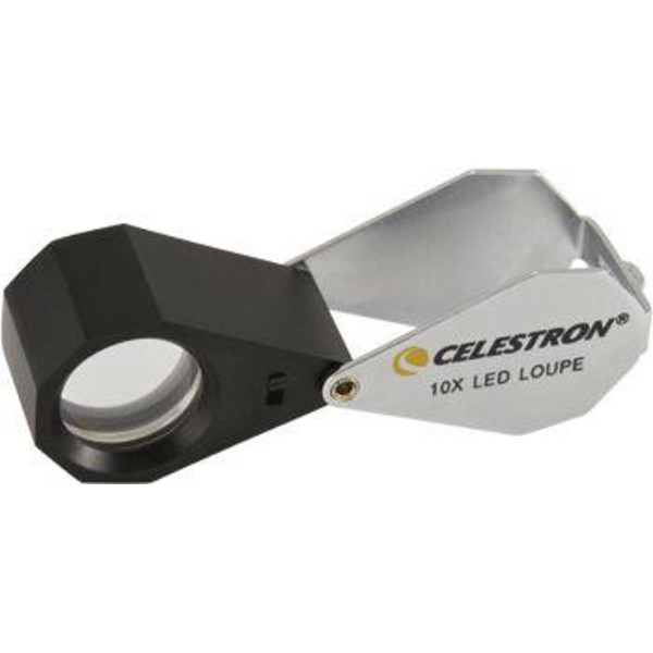 Celestron Handlupe 10x, LED beleuchtet