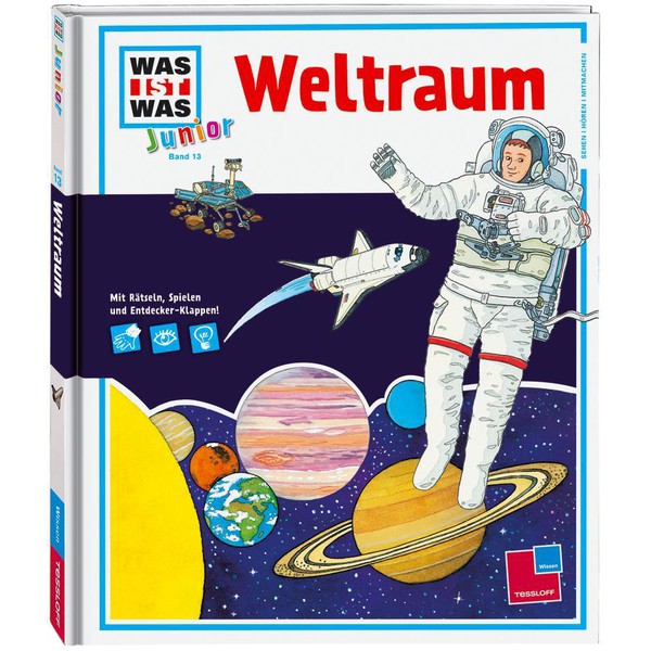 Tessloff-Verlag Livre "WAS IST WAS Junior Band 13: Weltraum"