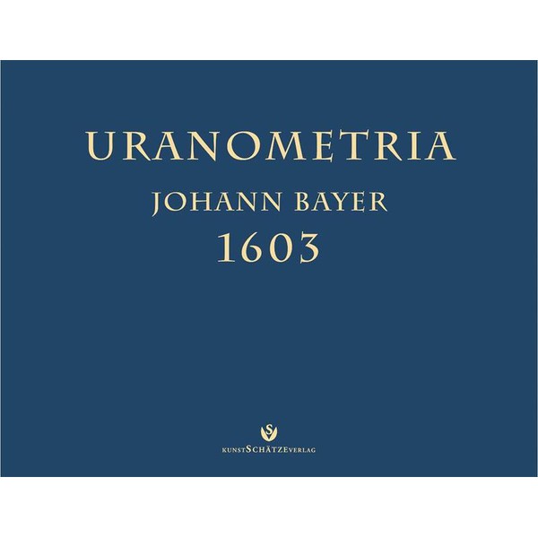 KunstSchätzeVerlag Uranometria de Johann Bayer avec livre d'accompagnement