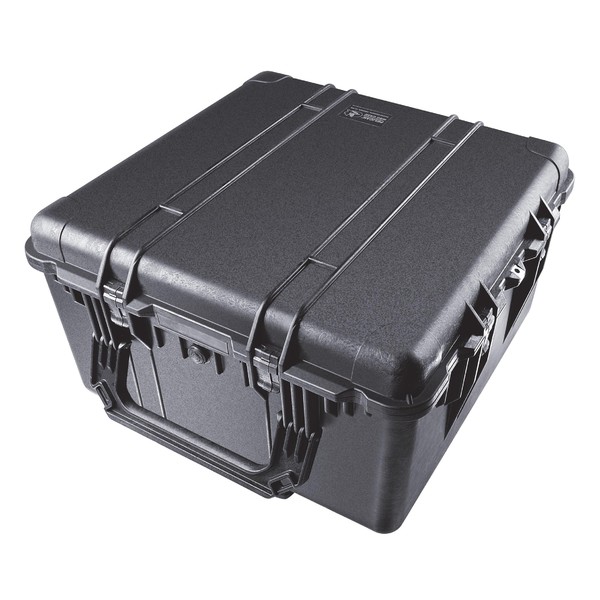 PELI Valise M1640 noire sur roulettes, avec cubes en mousse
