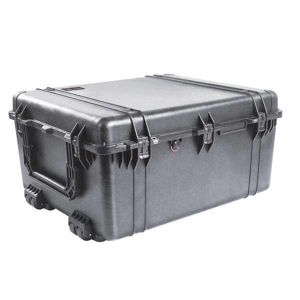 PELI Valise M1690 noire sur roulettes, avec cubes en mousse