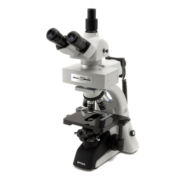 Optika Microscope à fluorescence trinoculaire à LED, B-353LD2