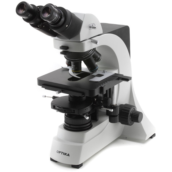 Microscope Optika B-500Biph, binoculaire, contraste de phase, IOS Plan, LED
