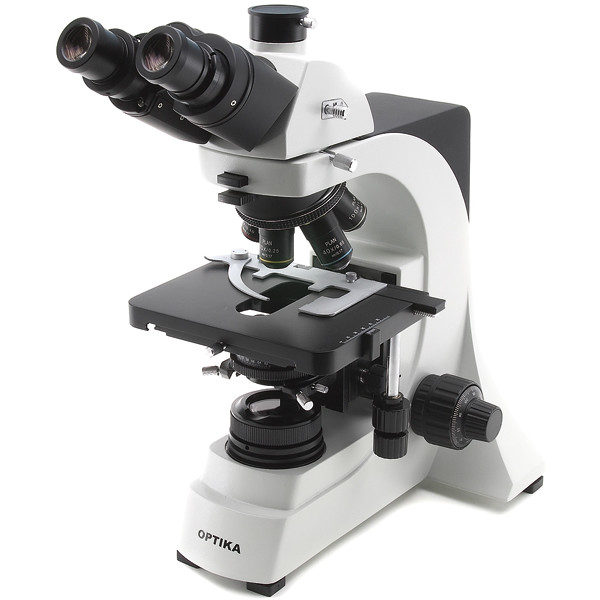 Microscope Optika B-500Ti, trinoculaire, Plan IOS, LED