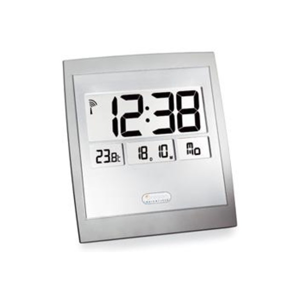 Oregon Scientific JM 889N-S - Horloge murale XXL sans fil, argenté