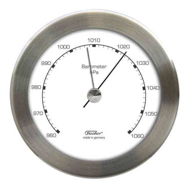 Station météo Eschenbach Baromètre anéroïde inox 528211