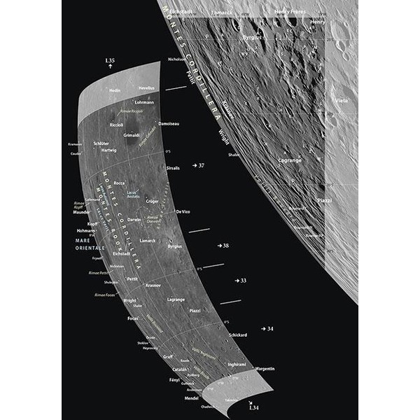 Oculum Verlag Livre carte de la Lune édition Oculum