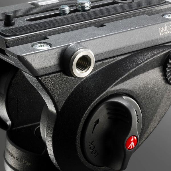 Manfrotto Tête fluide vidéo MVH500AH avec base plate