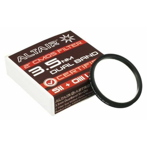 Filtre Altair Astro SII OIII DualBand ULTRA 3,5 nm