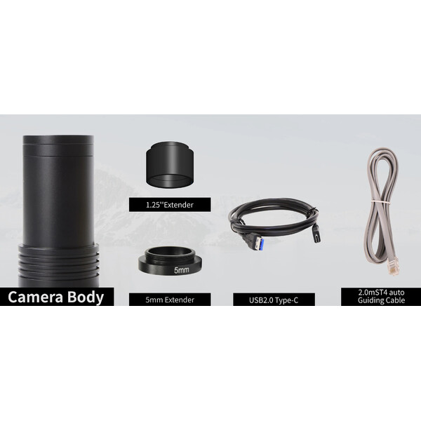 Caméra ToupTek Astro Guiding-Kamera GPM585M