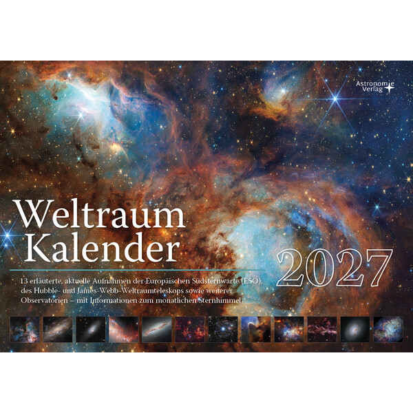Calendrier Astronomie-Verlag Weltraum-Kalender 2027