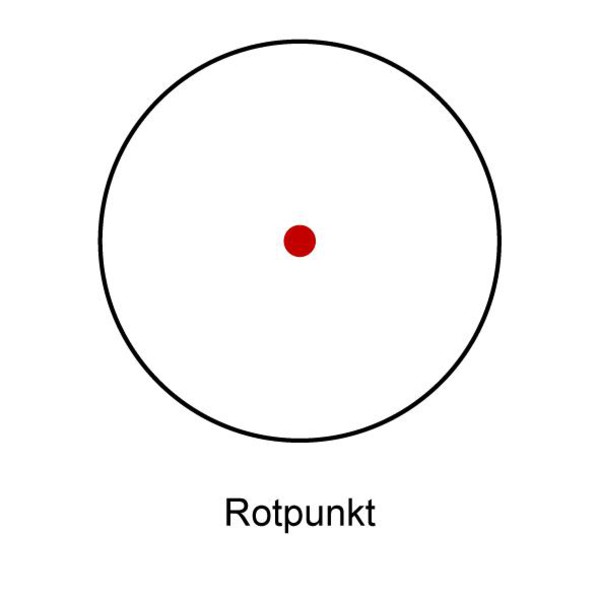 Lunette de visée Tasco Propoint 1x25, réticule 5 M.O.A Red Dot, éclairé