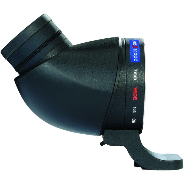 Lens2scope Oculaire renvoi coudé, grand champ 7mm Wide, pour Canon EOS, noir