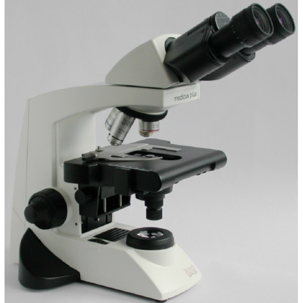 Microscope Hund Medicus plus PH, bino, plan, 100x - 1000x