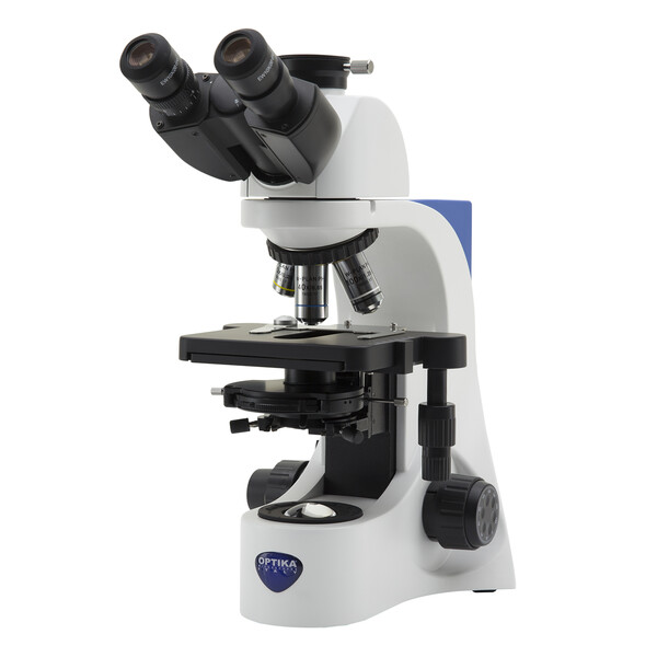 Optika Microscope plan trinoculaire B-383Ph, X-LED, DIN