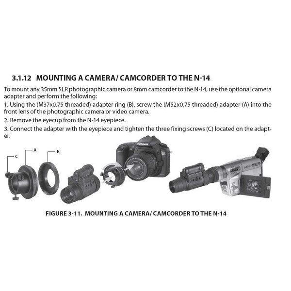 Armasight Adaptateur photo n° 47 (Sirius, Avenger, Spark)