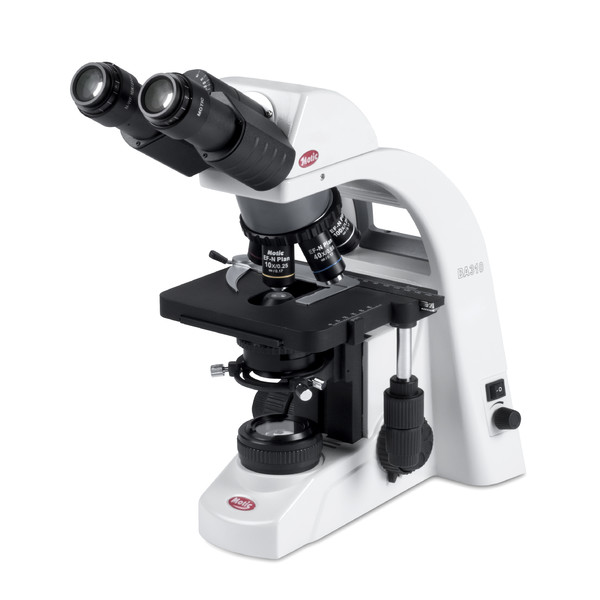 Microscope Motic BA310E, bino, BF, infinity, EC- plan, achro, 40x - 400x, Hal 30W, LED 3W (opt.)