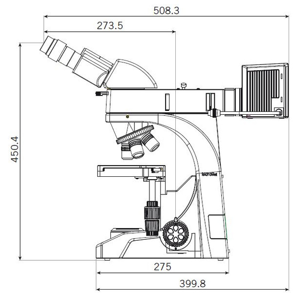 Motic Microscope binoculaire BA310 MET