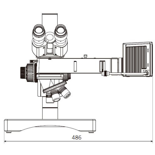 Motic Microscope trinoculaire BA310 MET-H