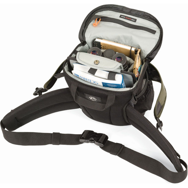 Lowepro Sacoche station de travail Fieldstation , sac de taille pour paire de jumelles et accessoires