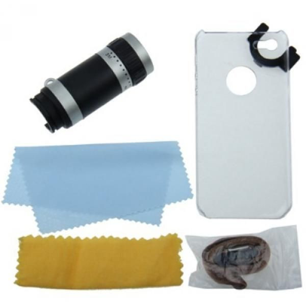 Tele-Objektiv, -Vorsatzlinse für Apple iPhone 5 / iPhone 5S