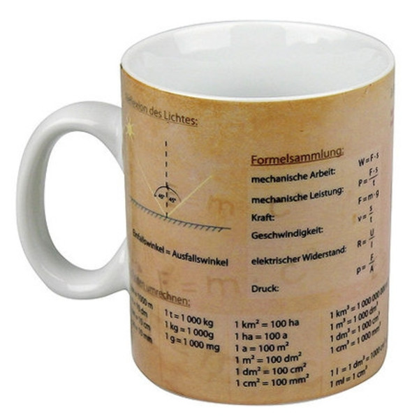 Könitz Tasse des connaissances physique