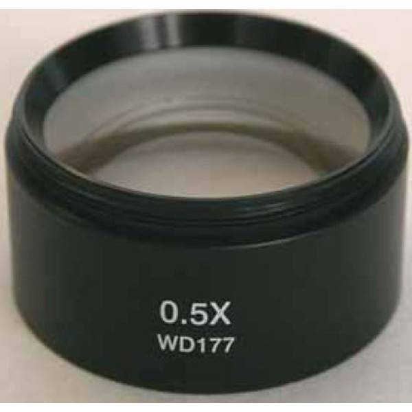 Optika Objectif supplémentaire ST-103, 0,5x 8 (w.d.177mm) pour têtes SZN d'